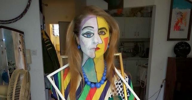 Picasso last minute Halloween costume