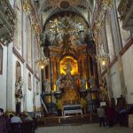 church interior in poland