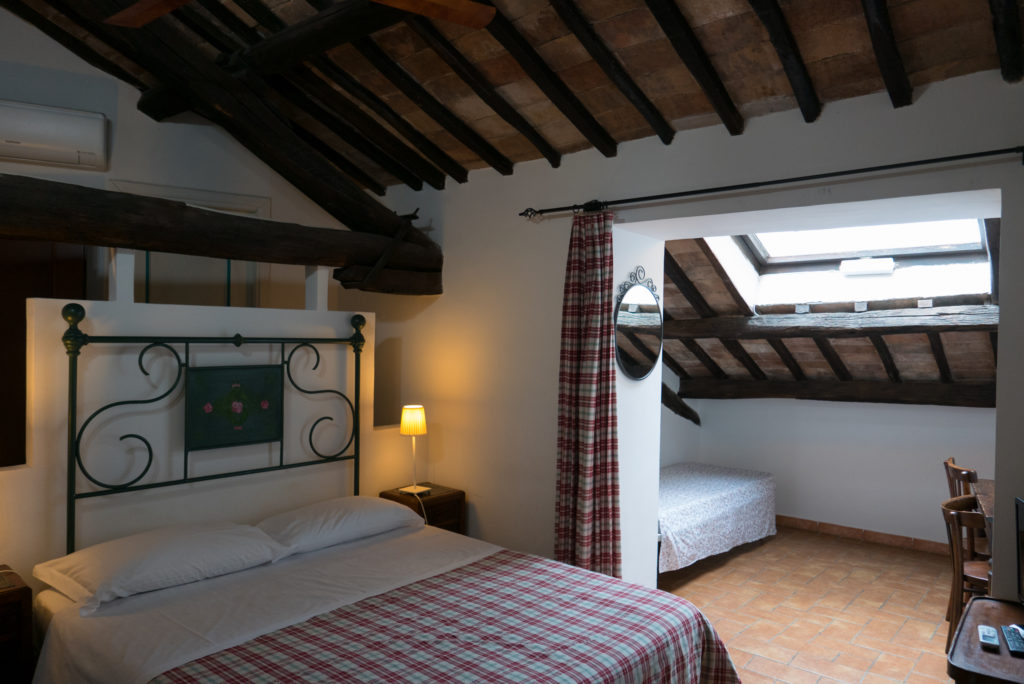 bedroom accommodation in umbria