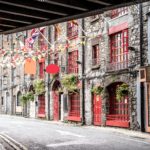 old character buildings in dublin street
