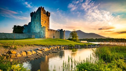 Ross Castle in Ireland