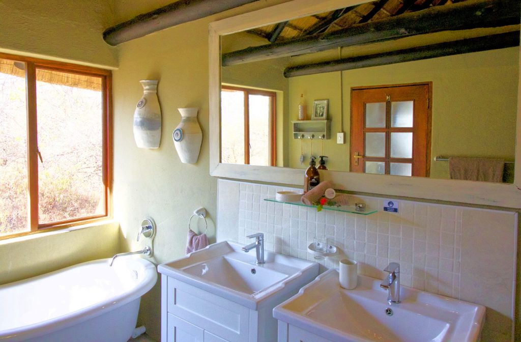 bathroom in a lodge in south africa