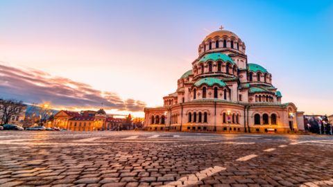 view of cathedral in sofia