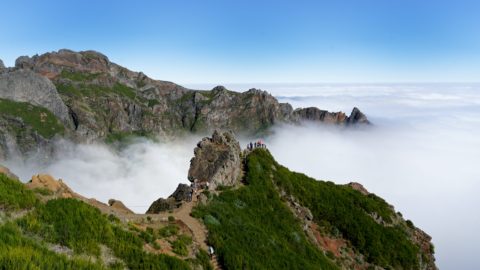 mountaintop in madeira