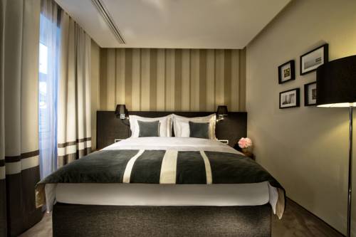 Ljubljana Hotel Slon bedroom