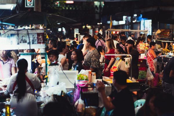night market in thailand