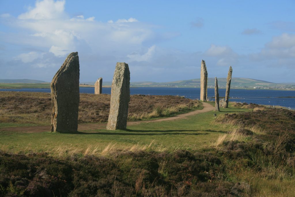 stone circle in orkney scotland