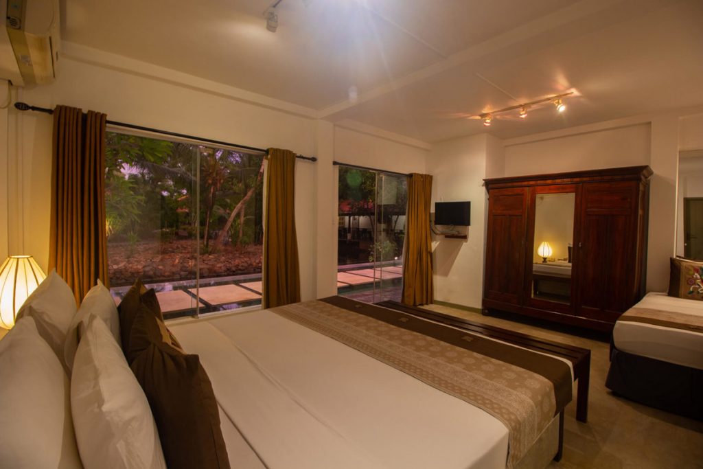 double room in a hotel in sri lanka
