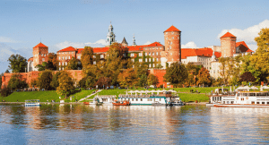 Large lake in poland where people might partake in Smigus-dyngus