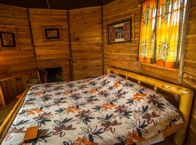 double room in a cottage in kenya