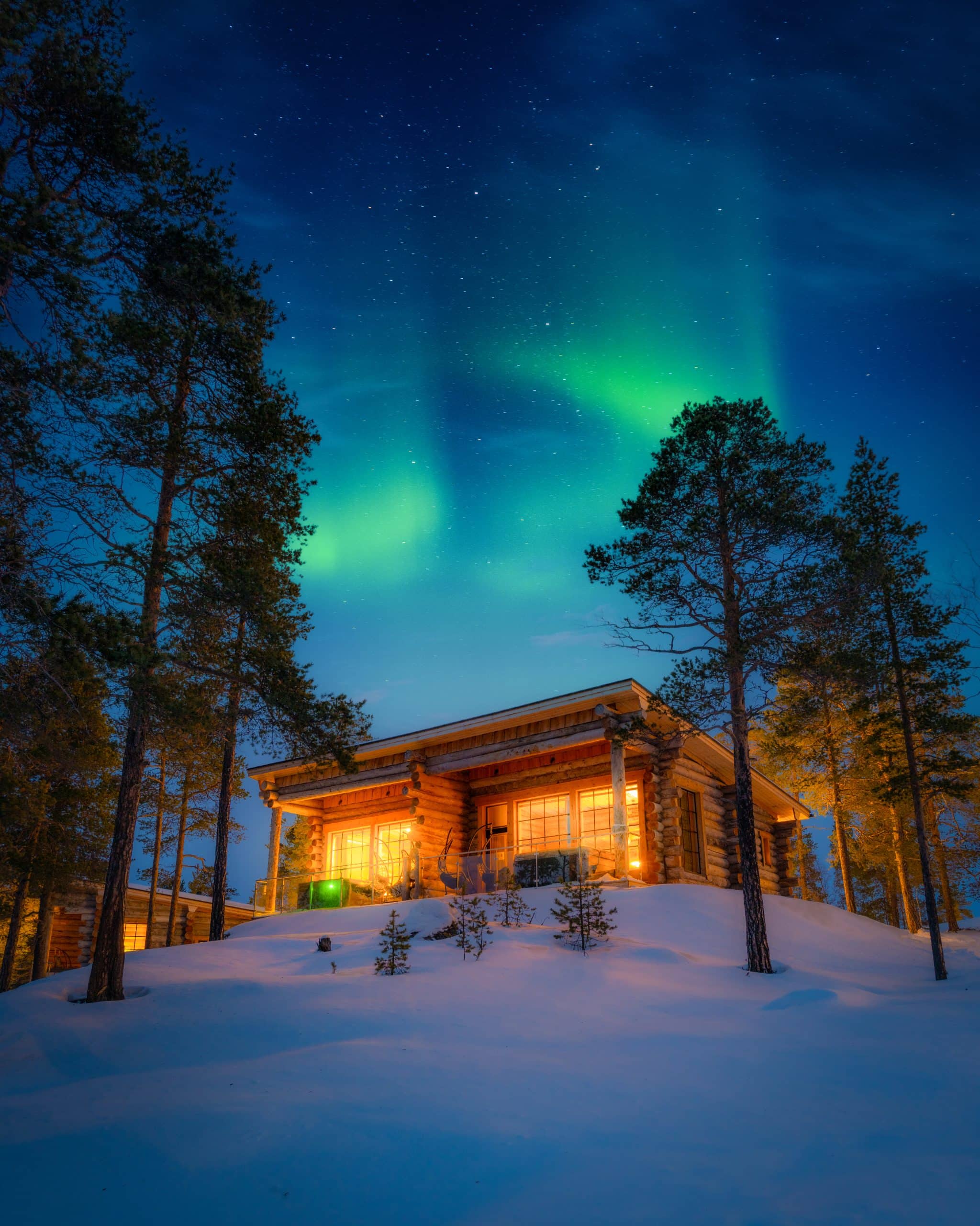 Panorama Log Cabin