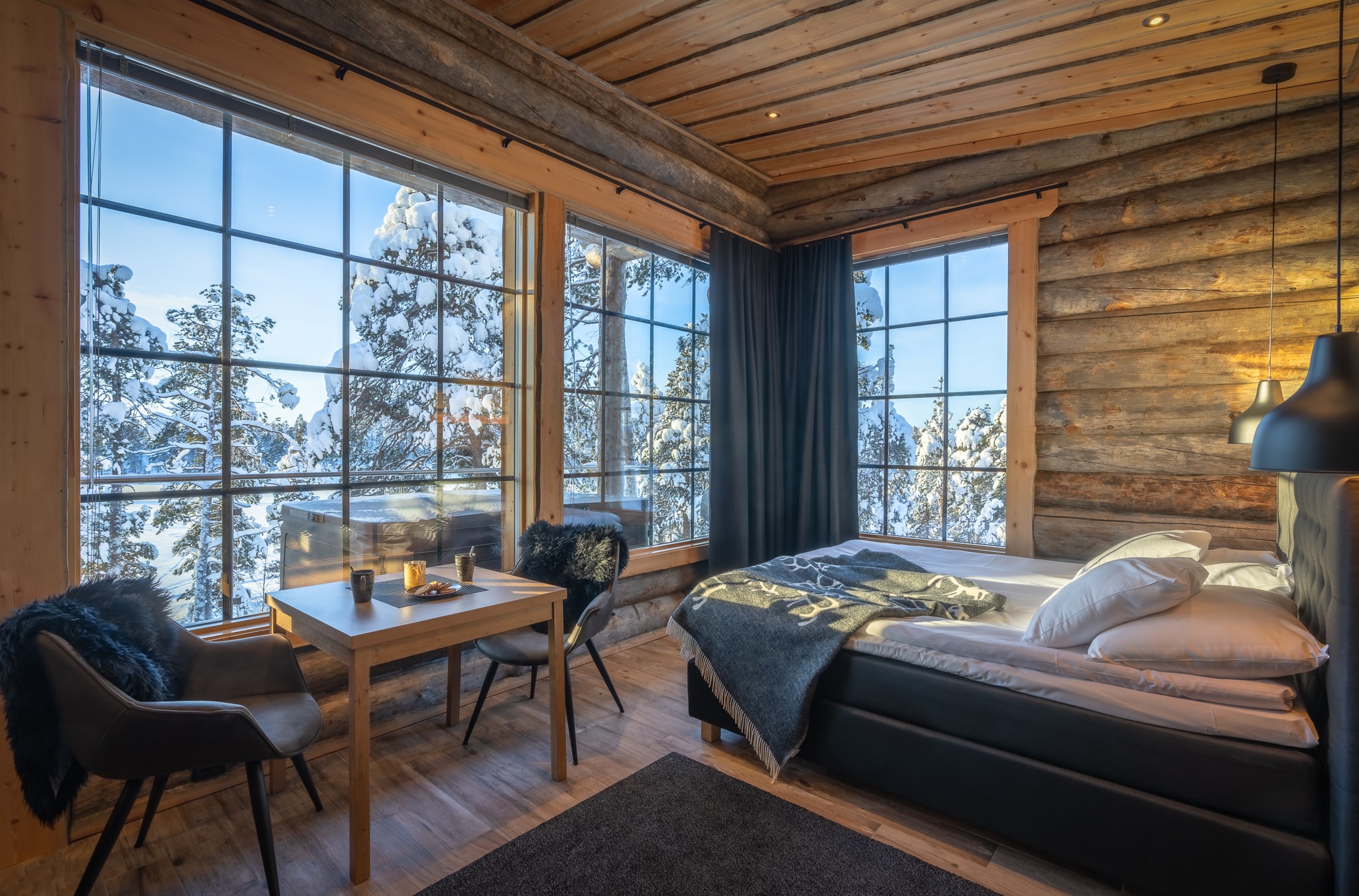 Panorama Log Cabin