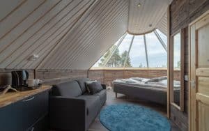 idyllic aurora cabin in Lapland, Levi