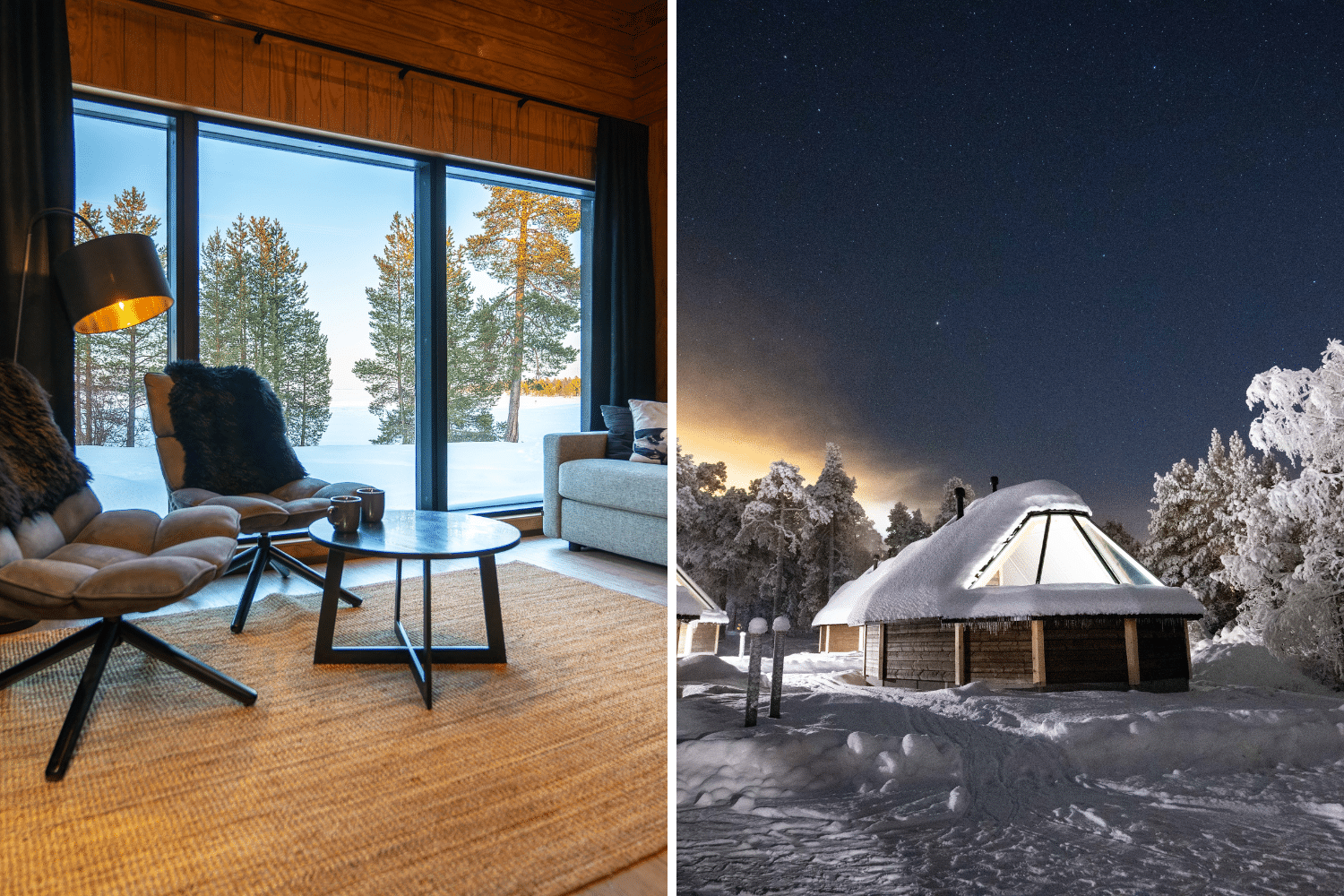 Arctic Chalet (with 1 night in Aurora Cabin)