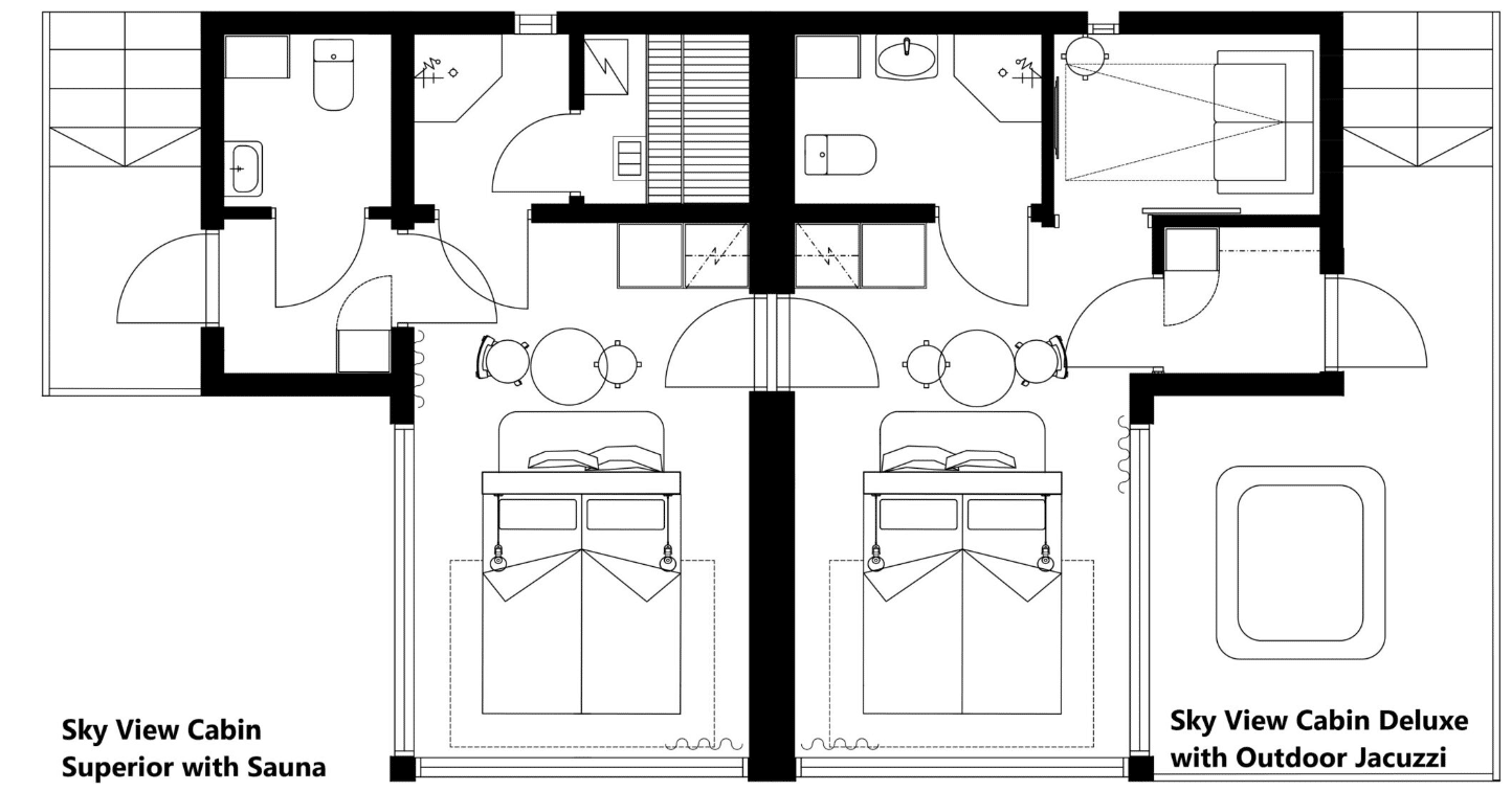 Sky View Cabin Double
