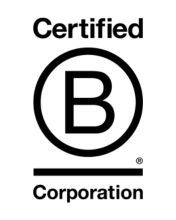 B-corp logo for hero images