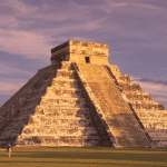 ancient Mayan ruins in Yucatan, Mexico