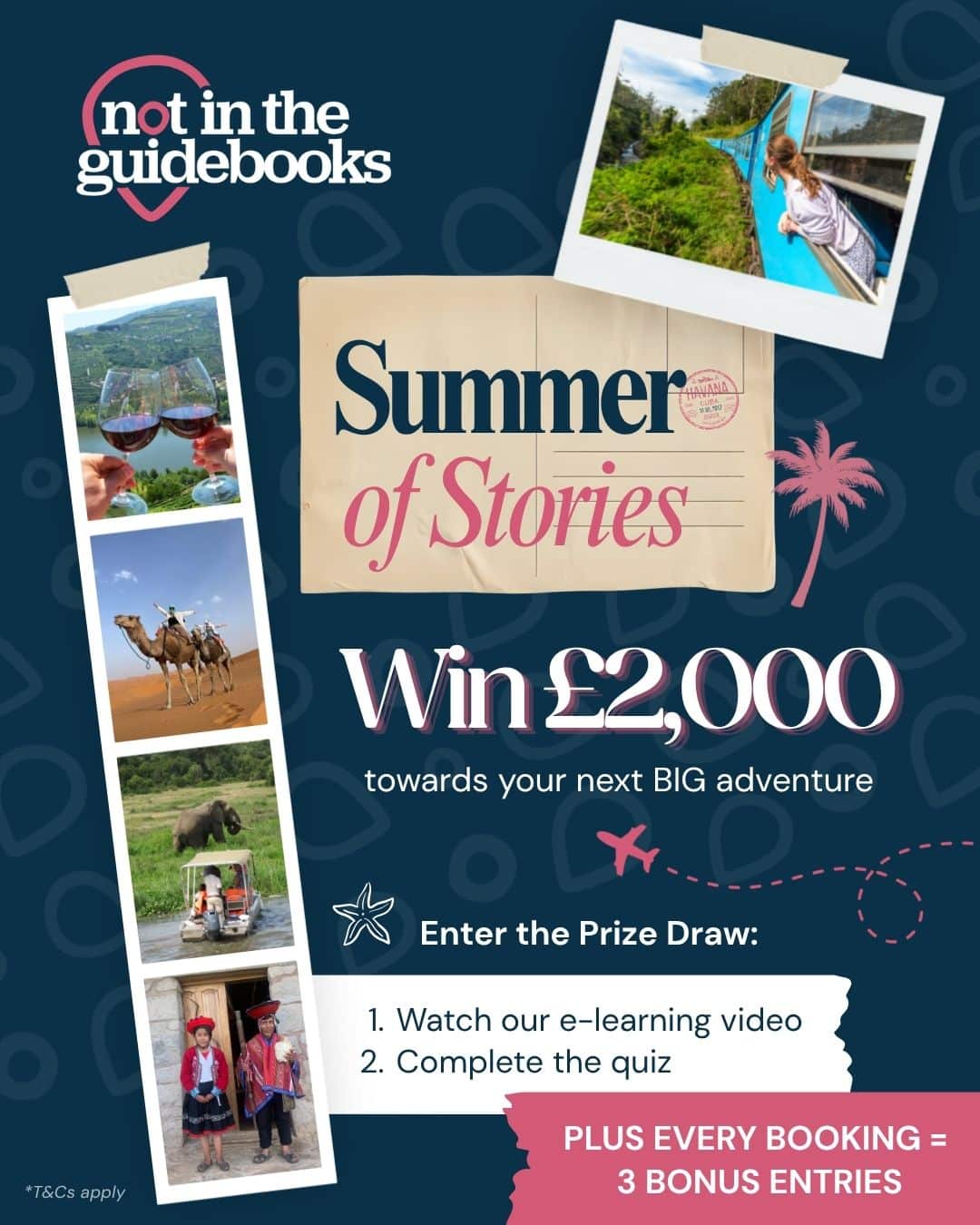 Summer of Stories - WIN £2,000 toward your next BIG adventure!