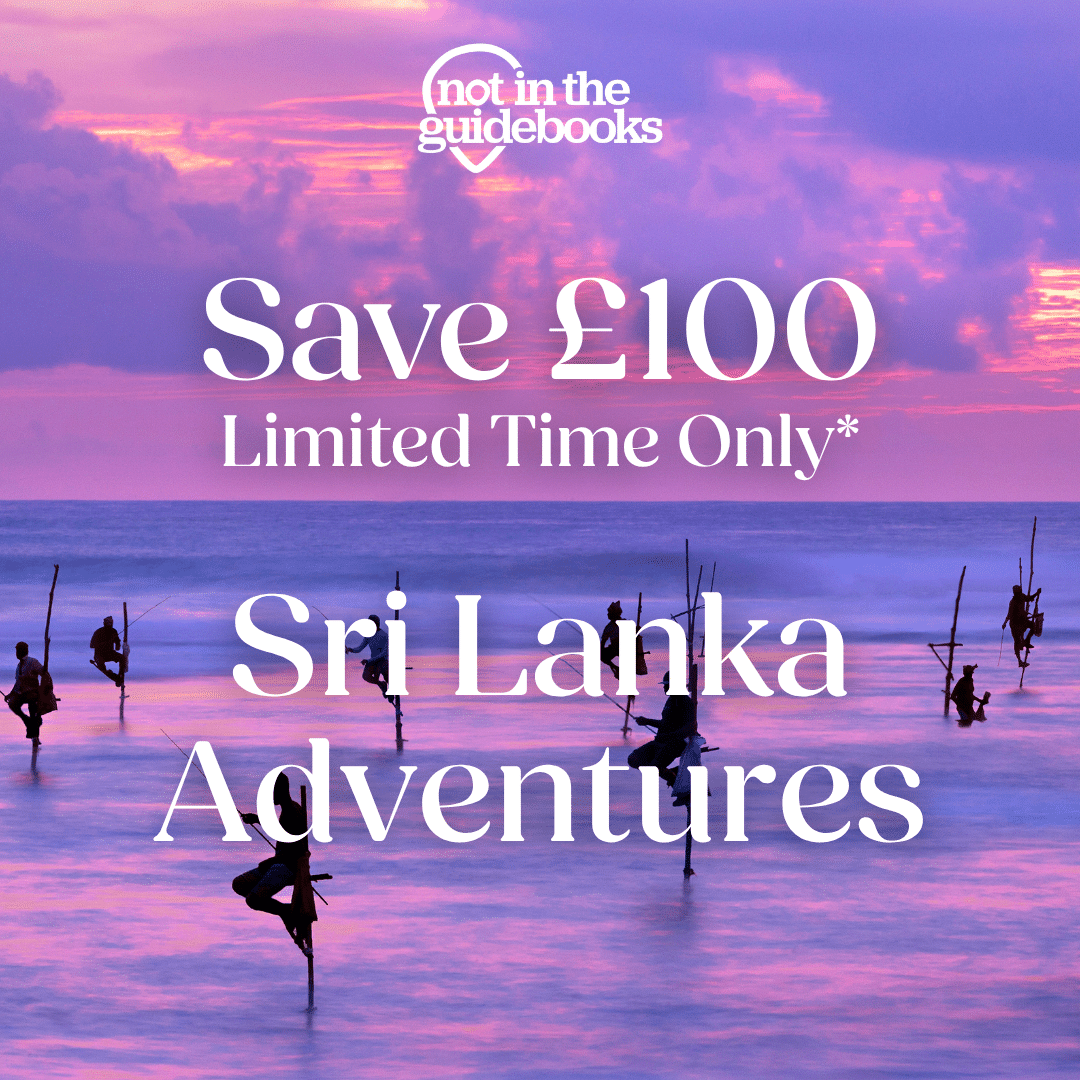 Sri Lanka Adventures Just Got Better!  Enjoy £100 savings for a limited time only!