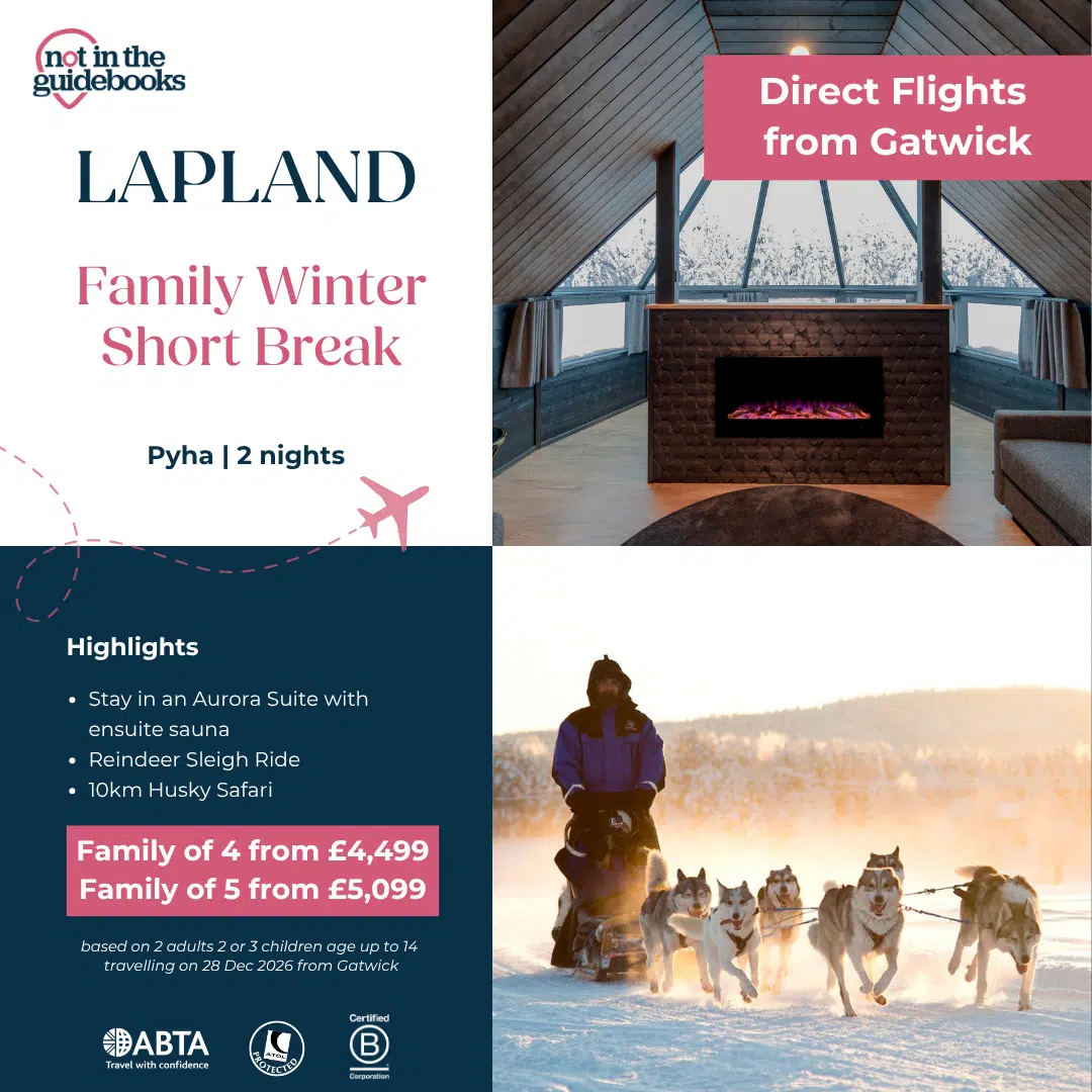 Thank Santa for Their Presents in Lapland