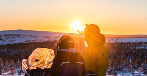 Snowmobile Safari Experience image