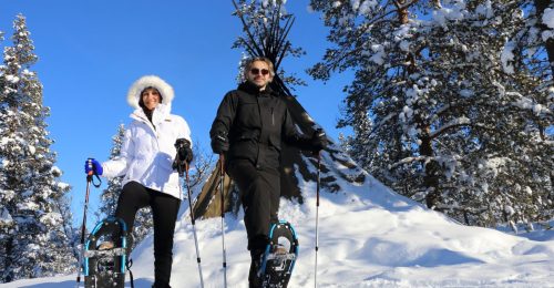 Snowshoeing in the Fells image