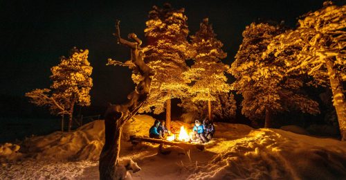 3 Night Northern Lights Adventure in the Forest, Muotka image
