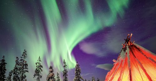 4 Night Glass Igloo Aurora Adventure image