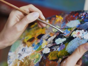 Painting and Art Holidays for Singles image